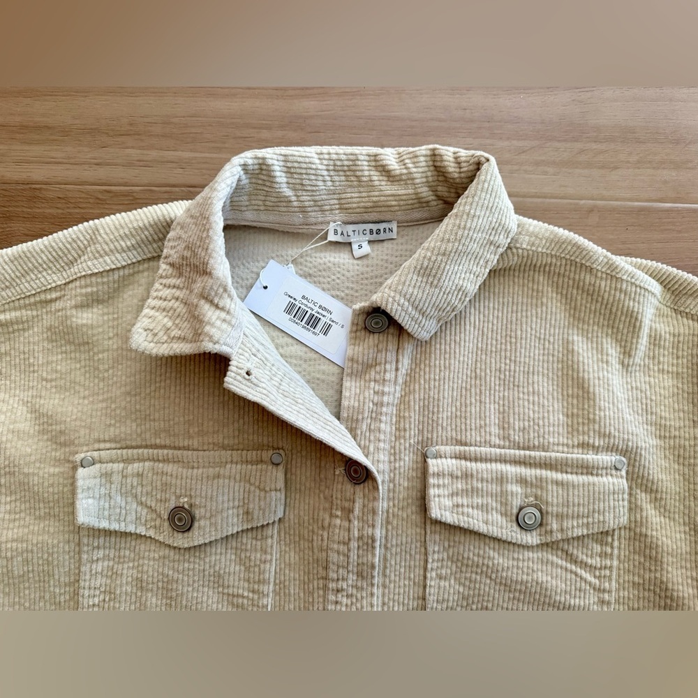 NWT Baltic Born Greeley Corduroy Shacket Size Small - Picture 3 of 7